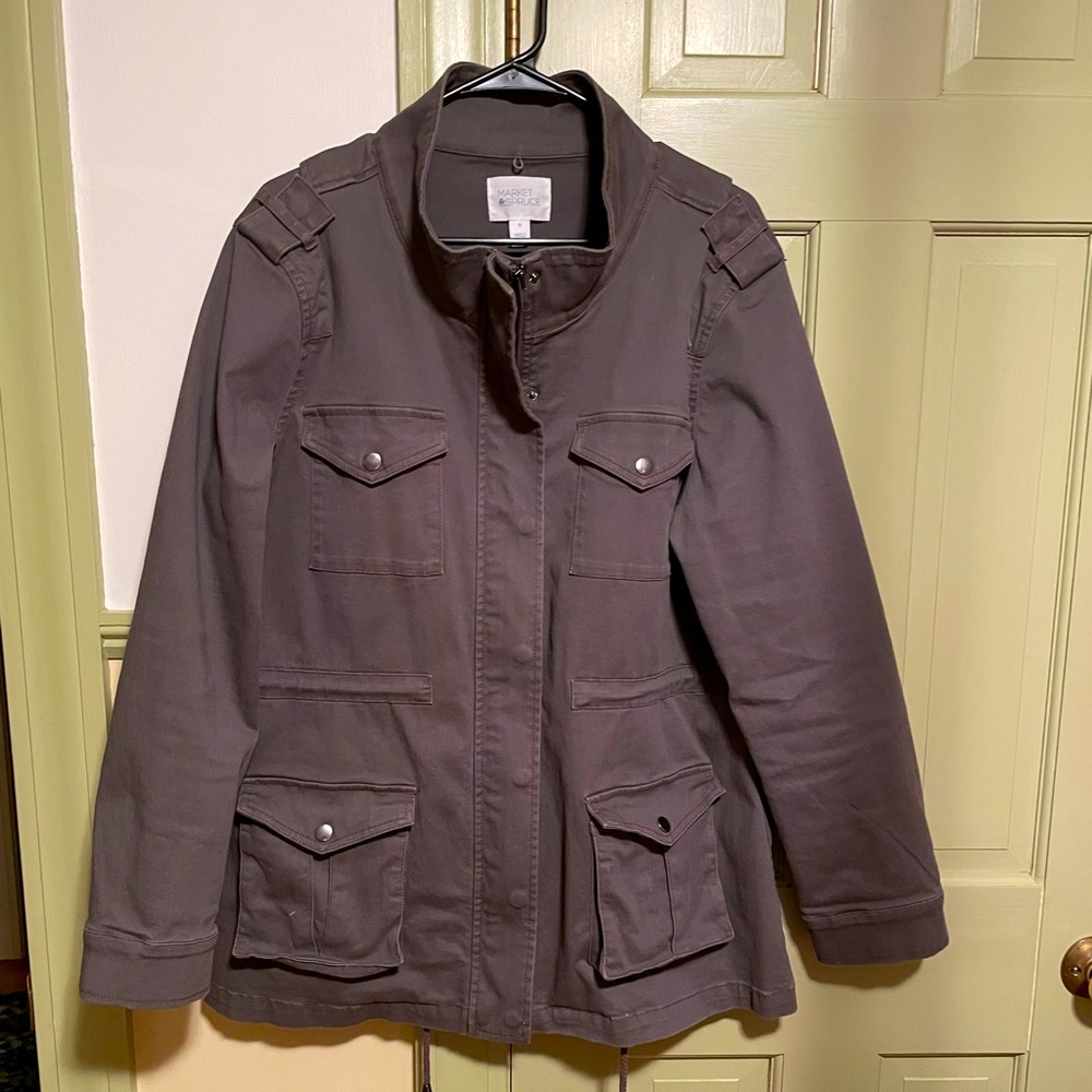Soft canvas Jacket